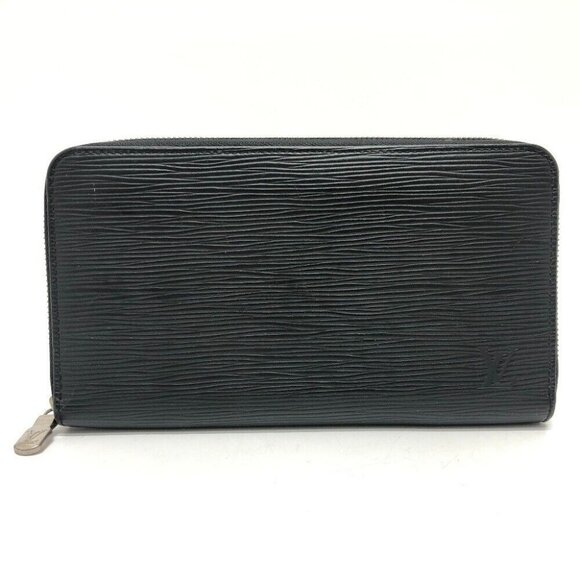 LOUIS VUITTON Epi Zippy Organizer NM Zip Around Travel Case Long Wallet - Picture 1 of 15